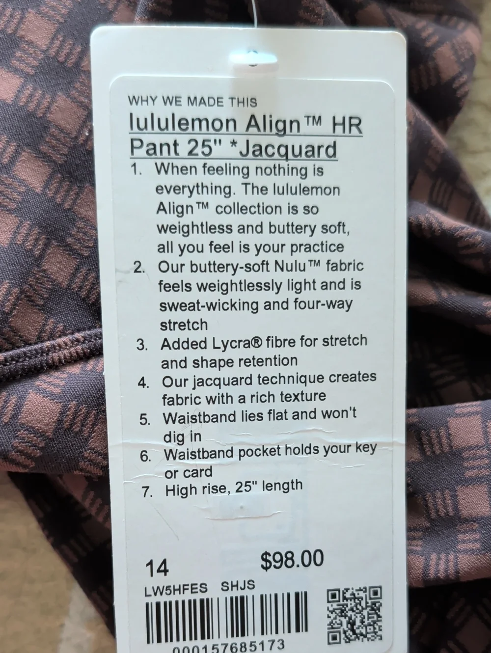 Lululemon Align High-Rise Pant 25